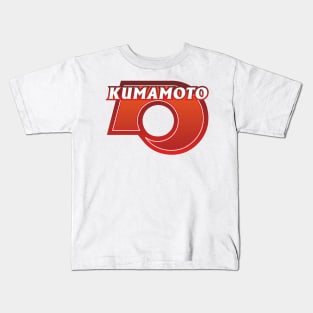 Kumamoto Prefecture Japanese Symbol Kids T-Shirt